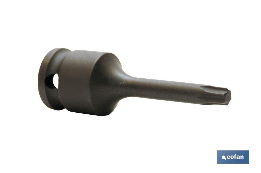 VASO IMPACTO 3/8 TORX MACHO T-10