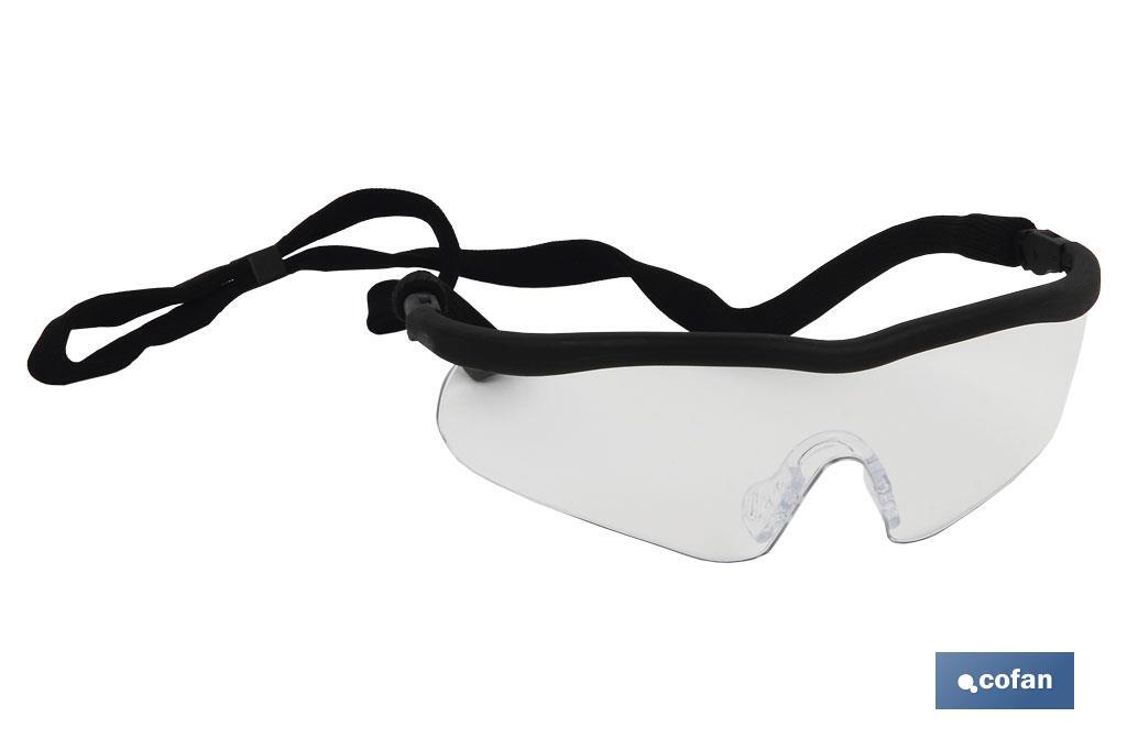 GAFAS SEGURIDAD SPORT CLEAR UV PROTECTION