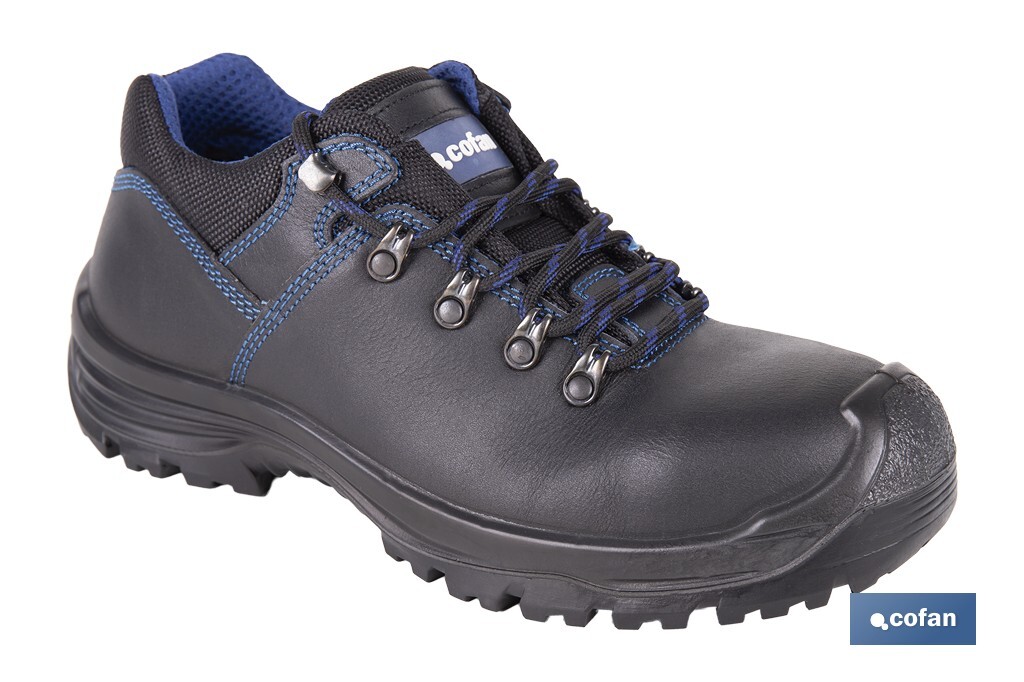 ZAPATO PIEL S-3 MODELO APOLO NO METAL PROTEC T-37