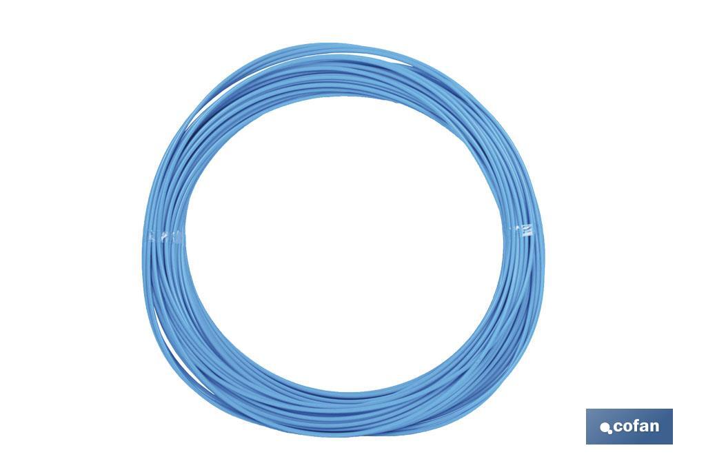 TUBO POLIAMIDA DIN-73378 AZUL 8X10 (PACK: 100 UDS) TUBO POLIAMIDA DIN-73378 AZUL 8X10 (PACK: 100 UDS)