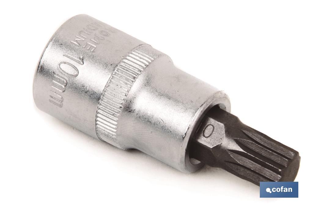 LLAVE DE VASO 3/8 CON PUNTA T-30 (PACK: 1 UDS) LLAVE DE VASO 3/8 CON PUNTA T-30 (PACK: 1 UDS)