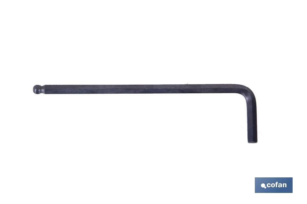 LLAVE HEXAG. BOLA SERIE LARGA M-3 (PACK: 5 UDS) LLAVE HEXAG. BOLA SERIE LARGA M-3 (PACK: 5 UDS)