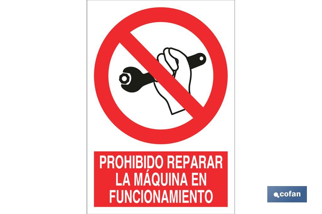 SEÑAL POLIESTIRENO 420X297MM (PACK: 1 UDS)