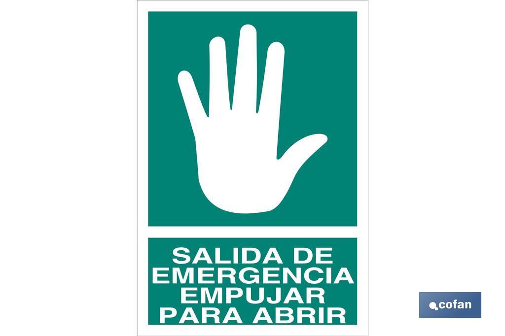 SEÑAL LUMINISCENTE 420X297MM. (PACK: 1 UDS) SEÑAL LUMINISCENTE 420X297MM. (PACK: 1 UDS)