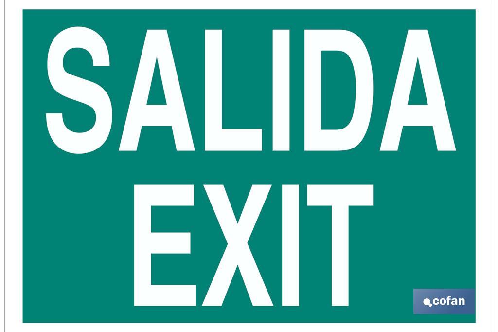 SEÑAL LUMINISCENTE 210X148MM. (PACK: 1 UDS) SEÑAL LUMINISCENTE 210X148MM. (PACK: 1 UDS)