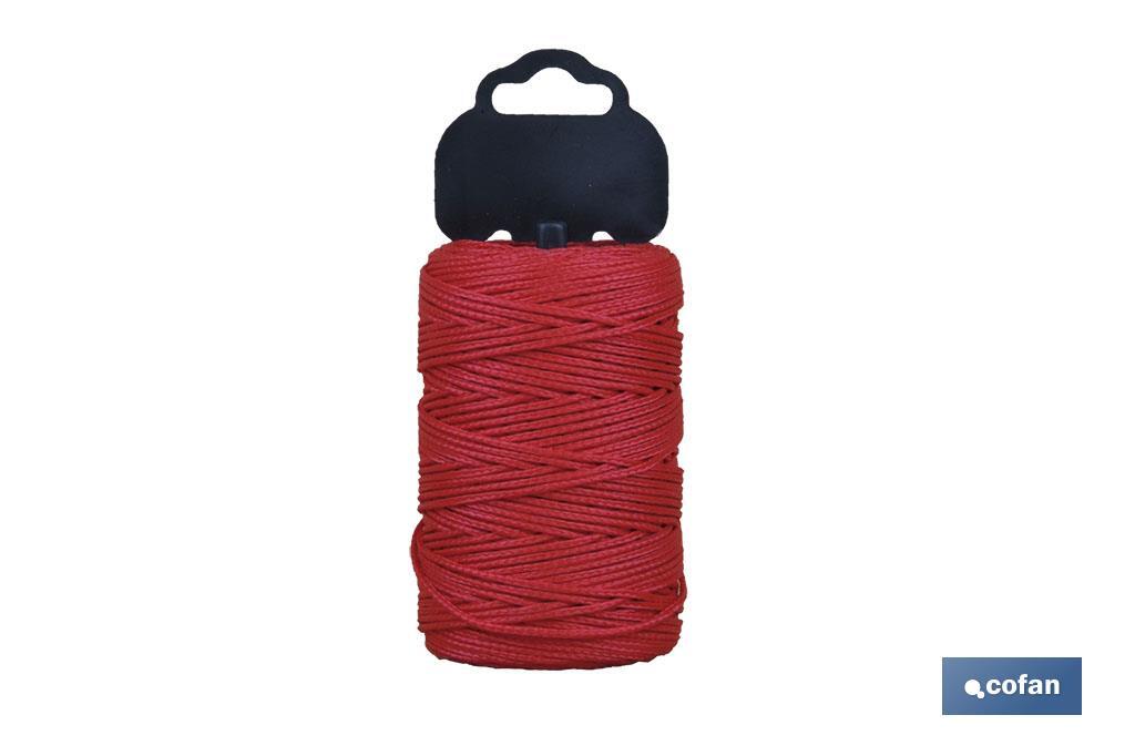 BLISTER TRENCILLA POLI/8842 1.5MM 100 MTS ROJOO (PACK: 1 UDS) BLISTER TRENCILLA POLI/8842 1.5MM 100 MTS ROJOO (PACK: 1 UDS)