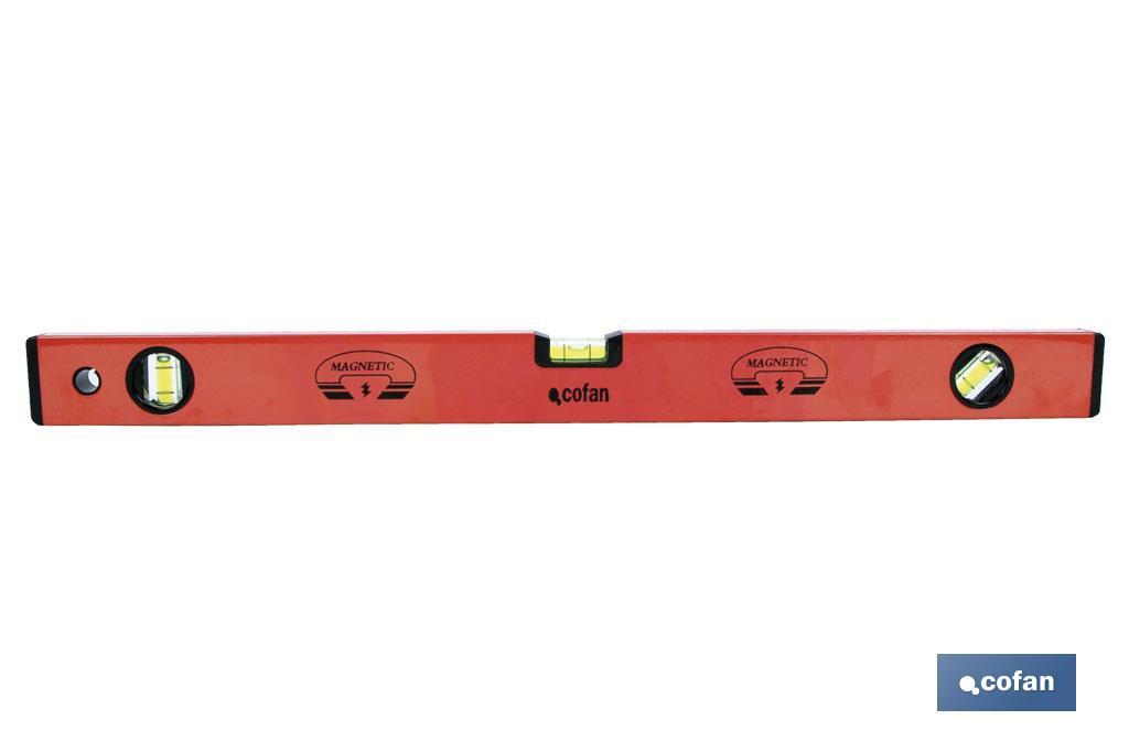 NIVEL MAGNETICO ALUMINIO 400mm (PACK: 1 UDS) NIVEL MAGNETICO ALUMINIO 400mm (PACK: 1 UDS)