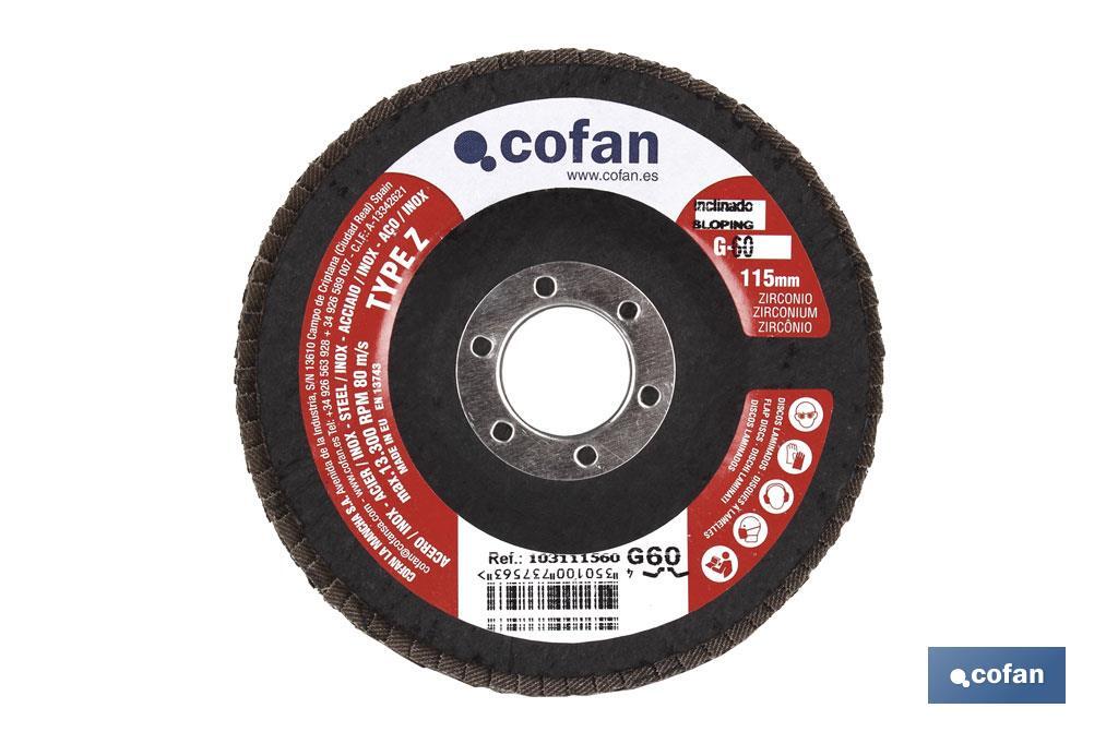 DISCO BASIC LAMINADO CURVO 115 MM. G-80 ZIRCONIO (PACK: 5 UDS) DISCO BASIC LAMINADO CURVO 115 MM. G-80 ZIRCONIO (PACK: 5 UDS)