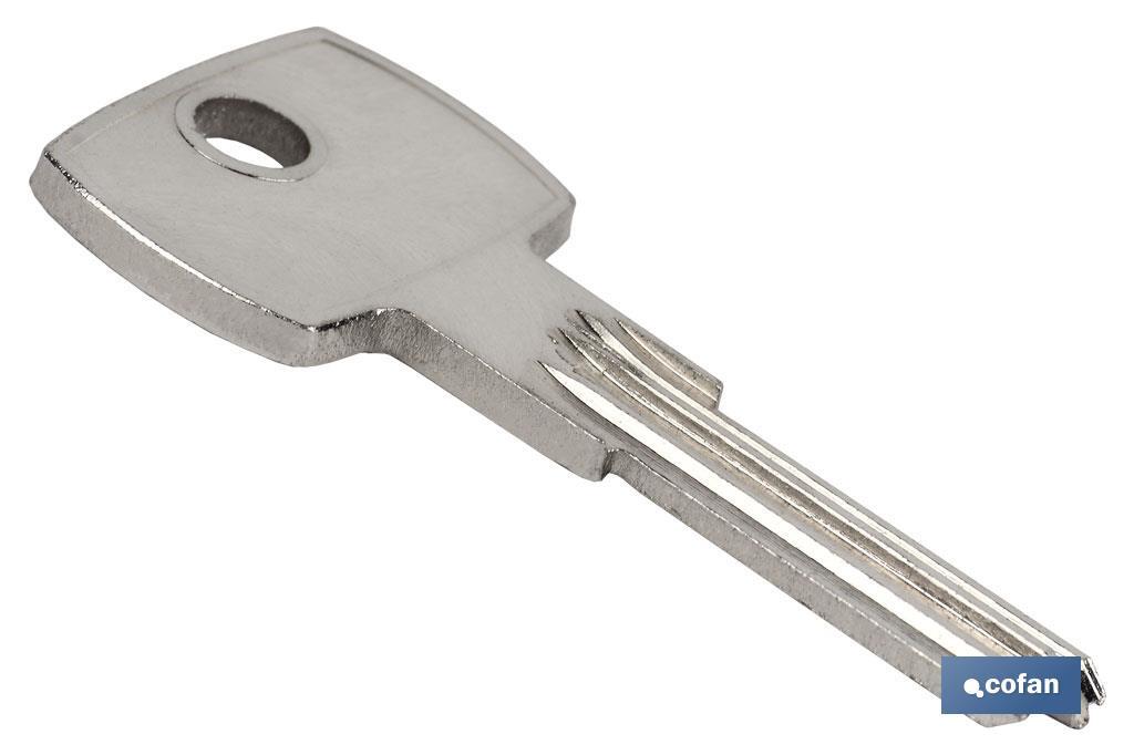 LLAVE BRUTO CANDADO SEG. 84MM (REF 10403221) (PACK: 1 UDS) LLAVE BRUTO CANDADO SEG. 84MM (REF 10403221) (PACK: 1 UDS)