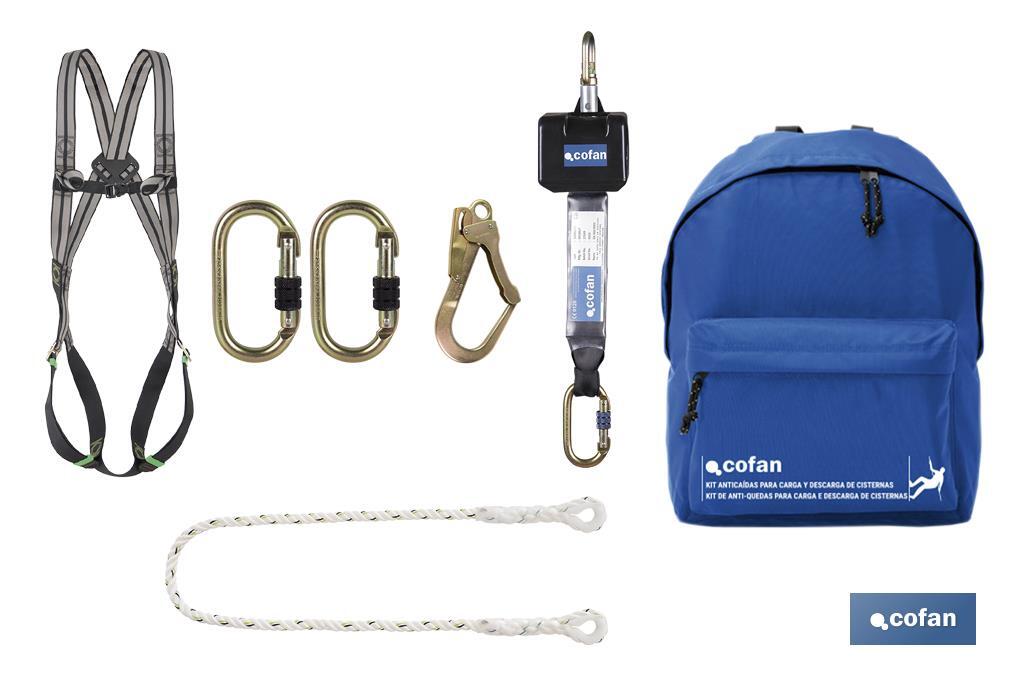KIT ANTICAÍDAS PARA CARGA Y DESCARGA CISTERNAS (PACK: 1 UDS) KIT ANTICAÍDAS PARA CARGA Y DESCARGA CISTERNAS (PACK: 1 UDS)