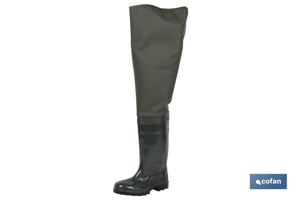 BOTA AGUA MUSLO PVC T-45 (PACK: 1 UDS) BOTA AGUA MUSLO PVC T-45 (PACK: 1 UDS)