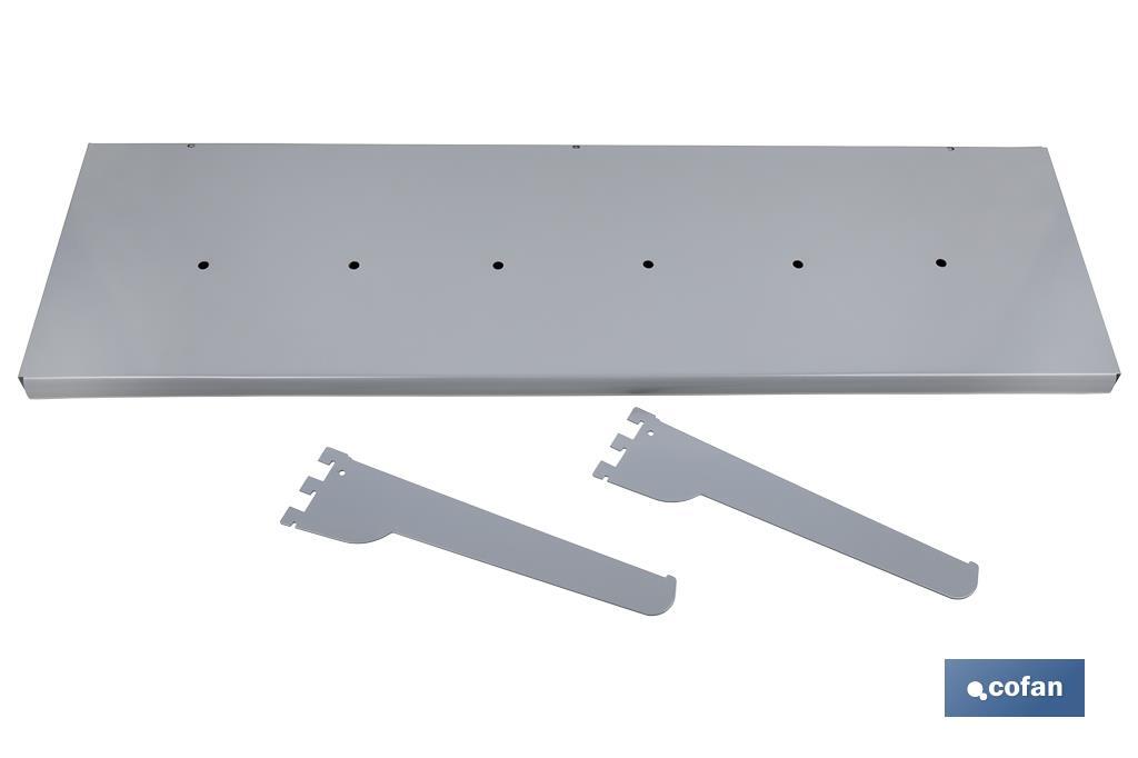 CONJUNTO BANDEJA 1000X300MM CON 6 ORIFICIOS DE 9 MM (PACK: 1 UDS) CONJUNTO BANDEJA 1000X300MM CON 6 ORIFICIOS DE 9 MM (PACK: 1 UDS)