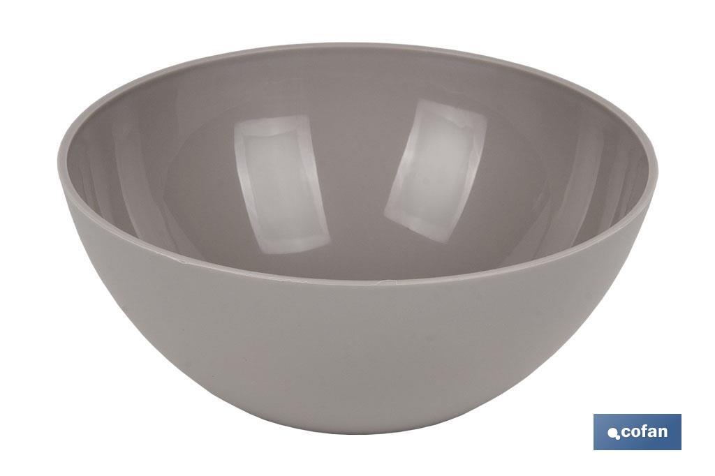 BOL MODELO ALBAHACA 950ML COLOR PIEDRA 17X7cm (PACK: 6 UDS) BOL MODELO ALBAHACA 950ML COLOR PIEDRA 17X7cm (PACK: 6 UDS)