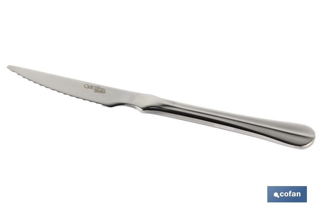 CAJA 12uds CUCHILLO DE CARNE INOX C-18/0 MODELO BOLONIA 2mm (PACK: 1 UDS) CAJA 12uds CUCHILLO DE CARNE INOX C-18/0 MODELO BOLONIA 2mm (PACK: 1 UDS)