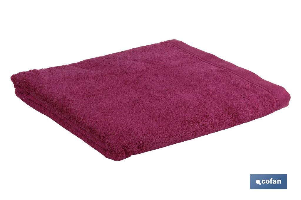 TOALLA DUCHA PÚRPURA GR.580/M2 MODELO MAR ROJO 70X140cm (PACK: 1 UDS) TOALLA DUCHA PÚRPURA GR.580/M2 MODELO MAR ROJO 70X140cm (PACK: 1 UDS)