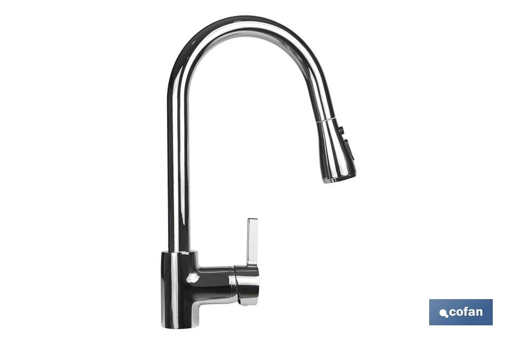 GRIFO COCINA MONOMANDO CON DUCHA40mm MODELO NUKURU (PACK: 1 UDS) GRIFO COCINA MONOMANDO CON DUCHA40mm MODELO NUKURU (PACK: 1 UDS)
