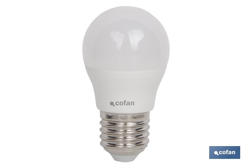 BOMBILLA LED 6 W ESFÉRICA E14 220° 470 LM 3000 K (PACK: 1 UDS) BOMBILLA LED 6 W ESFÉRICA E14 220° 470 LM 3000 K (PACK: 1 UDS)