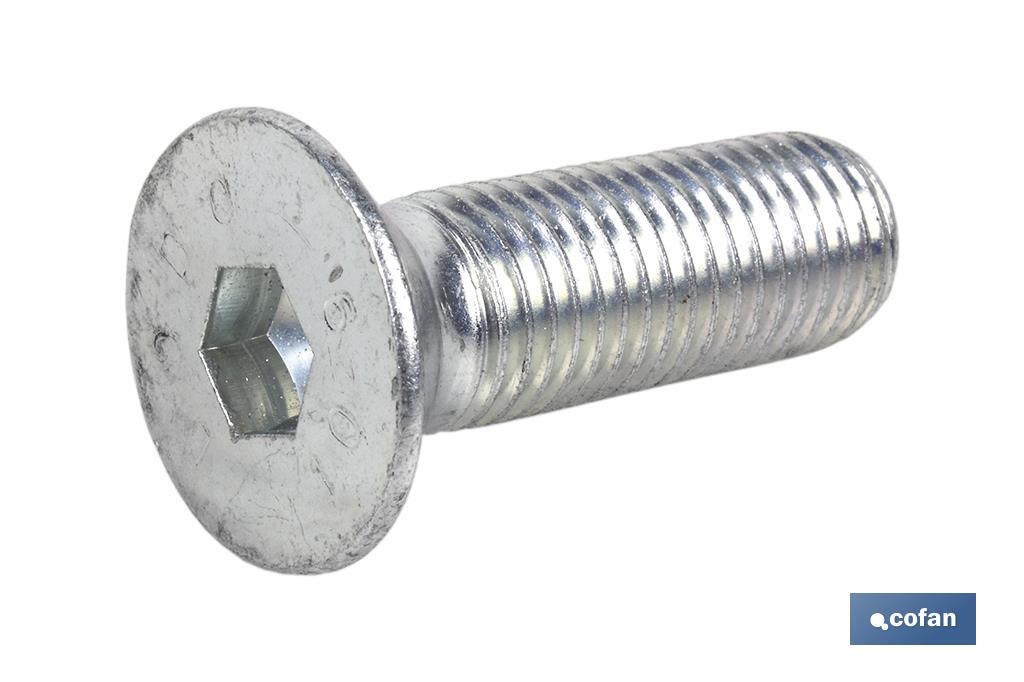 DIN-7991 C-10.9  M-8 X 40 Z (PACK: 100 UDS)