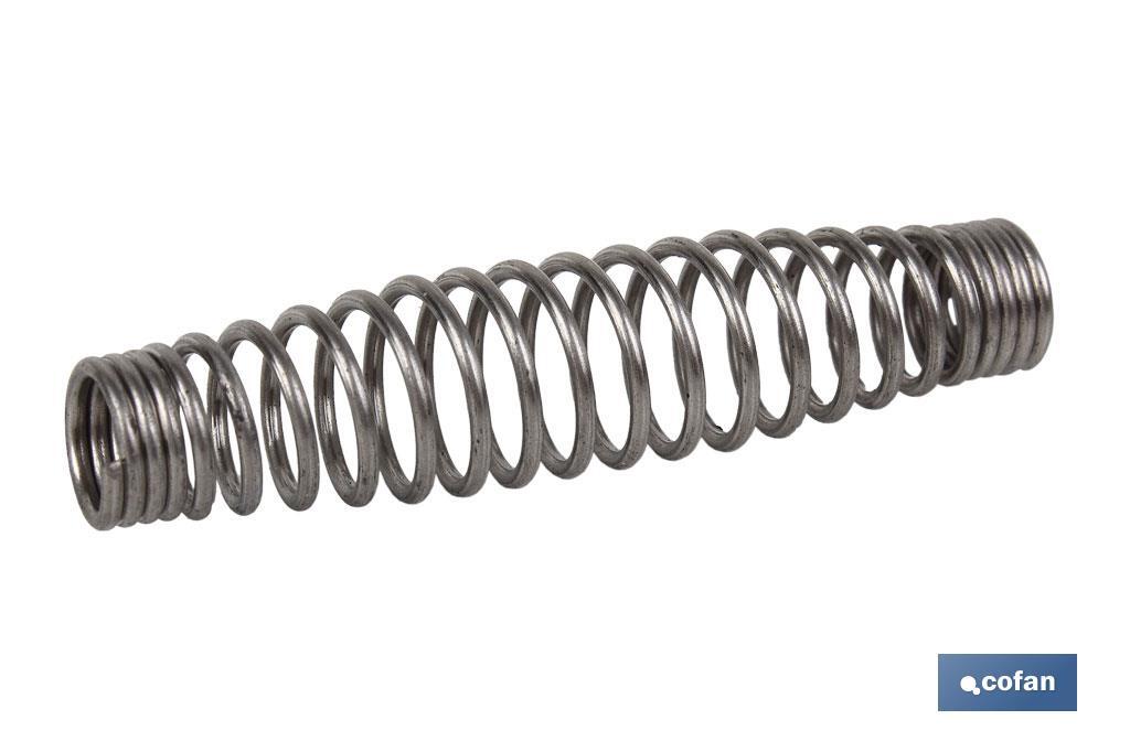 MUELLE INOX RECAMBIO TIJERA 90010609 (PACK: 5 UDS) MUELLE INOX RECAMBIO TIJERA 90010609 (PACK: 5 UDS)