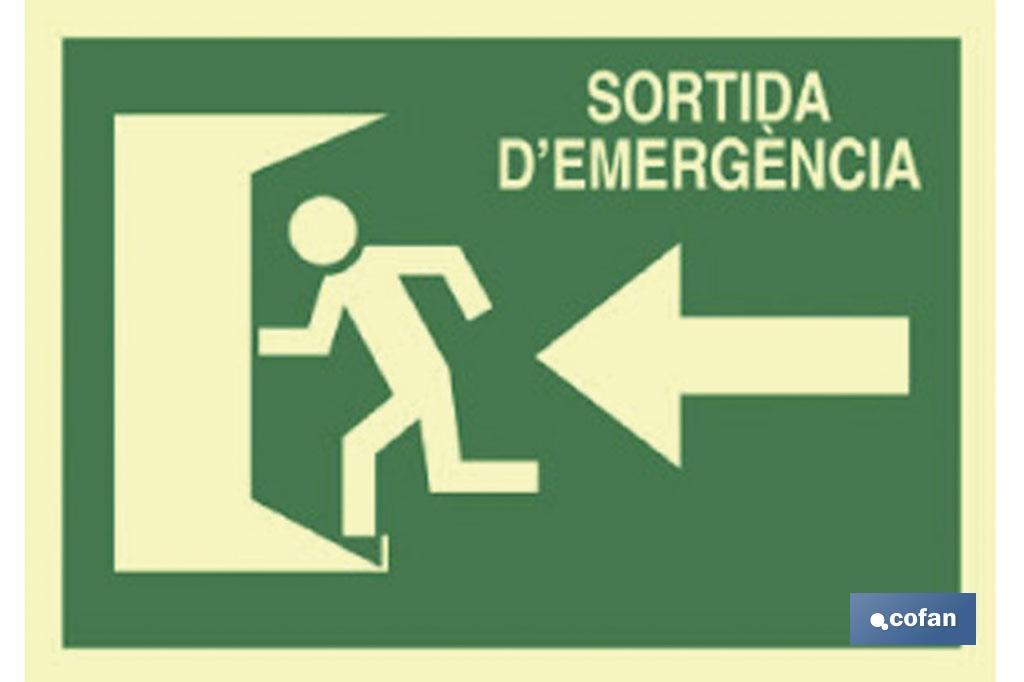 SEÑAL LUMINISCENTE 297X210MM. (PACK: 1 UDS) SEÑAL LUMINISCENTE 297X210MM. (PACK: 1 UDS)