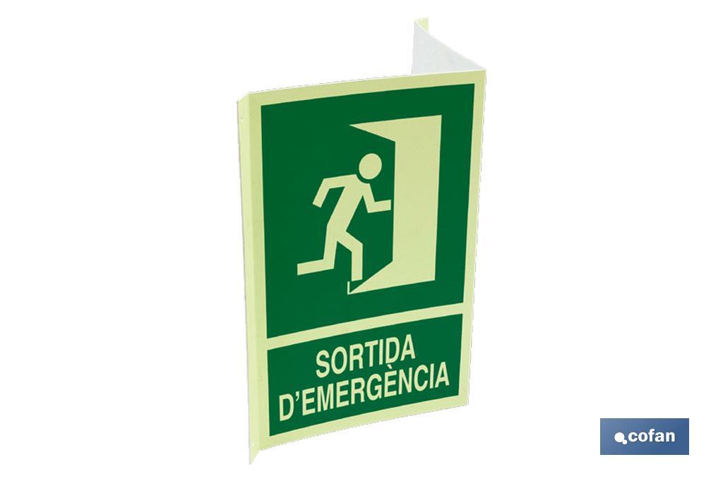 SEÑAL PANORAMICA LUMINISCENTE 297X210MM. (PACK: 1 UDS) SEÑAL PANORAMICA LUMINISCENTE 297X210MM. (PACK: 1 UDS)