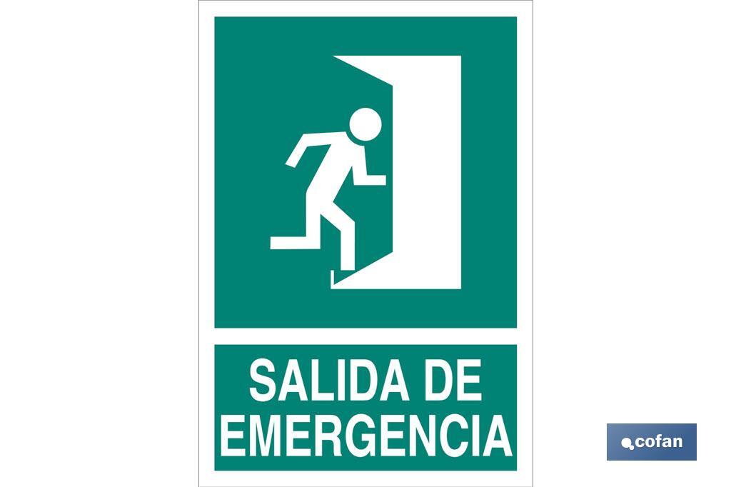 SEÑAL LUMINISCENTE 210X148MM. (PACK: 1 UDS) SEÑAL LUMINISCENTE 210X148MM. (PACK: 1 UDS)