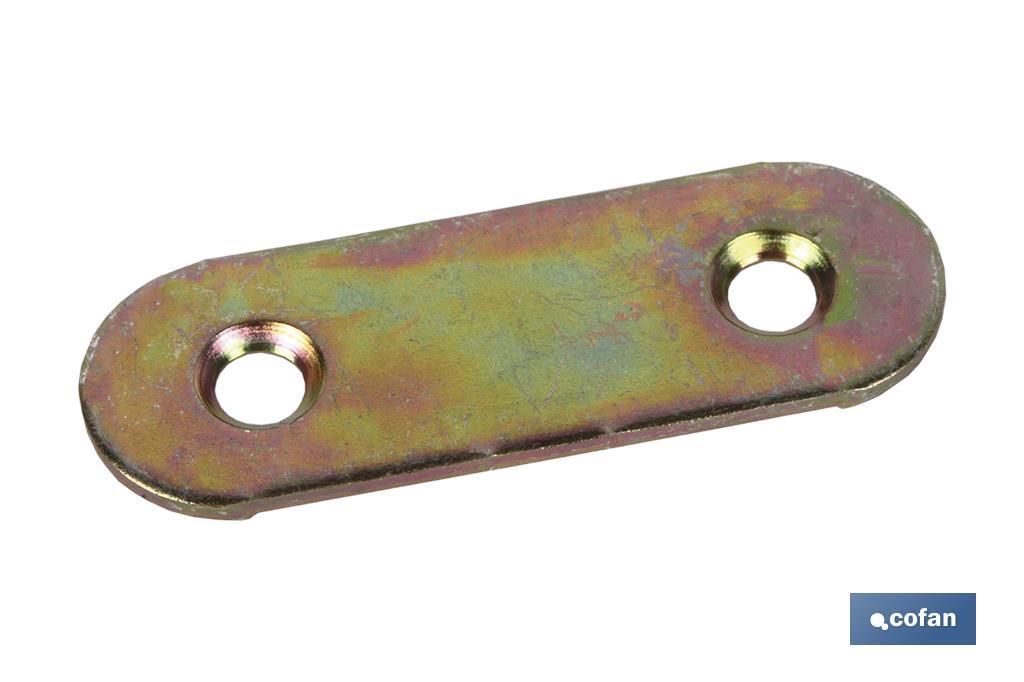 4 UDS PLACA DE UNION 95 X 20MM (PACK: 12 UDS) 4 UDS PLACA DE UNION 95 X 20MM (PACK: 12 UDS)