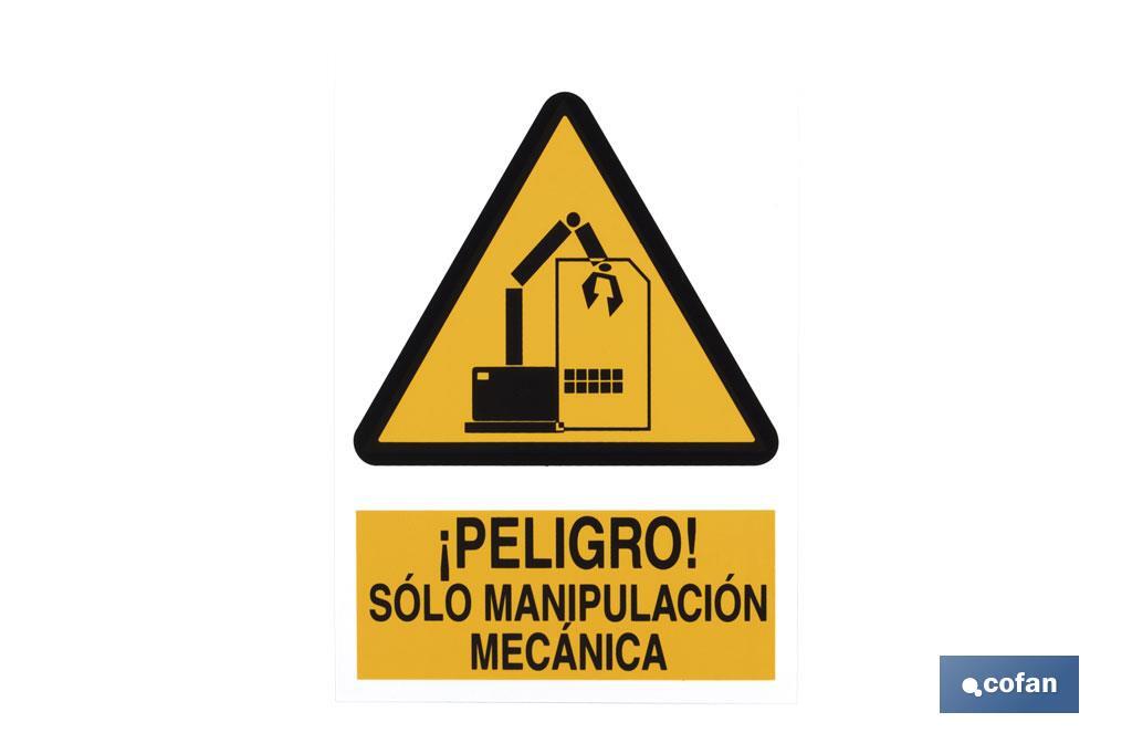 SEÑAL POLIESTIRENO 148 X105 MM (PACK: 1 UDS) SEÑAL POLIESTIRENO 148 X105 MM (PACK: 1 UDS)