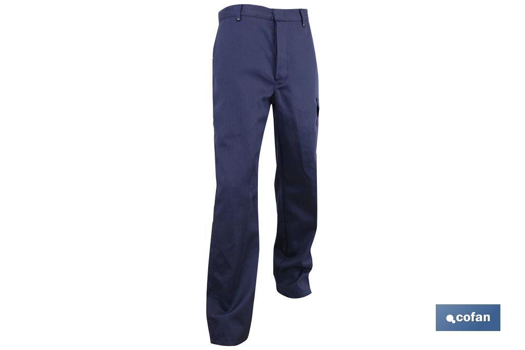 PANTALÓN TRABAJO MULTIRIESGO AZUL OSCURO SILICE T-50 (PACK: 1 UDS)