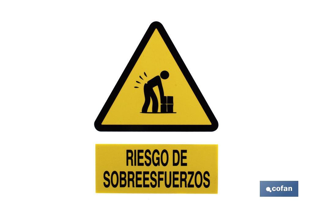SEÑAL POLIESTIRENO 148 X105 MM (PACK: 1 UDS)