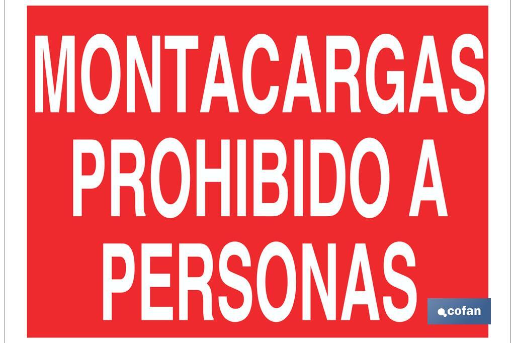 SEÑAL POLIESTIRENO 420X297MM (PACK: 1 UDS)