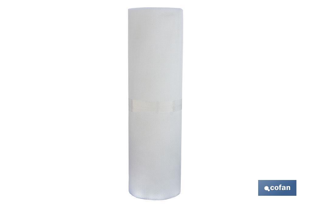 MALLA PLAST. CUADRADA JARDIN 5mm BLANCO 1x25m (PACK: 1 UDS) MALLA PLAST. CUADRADA JARDIN 5mm BLANCO 1x25m (PACK: 1 UDS)