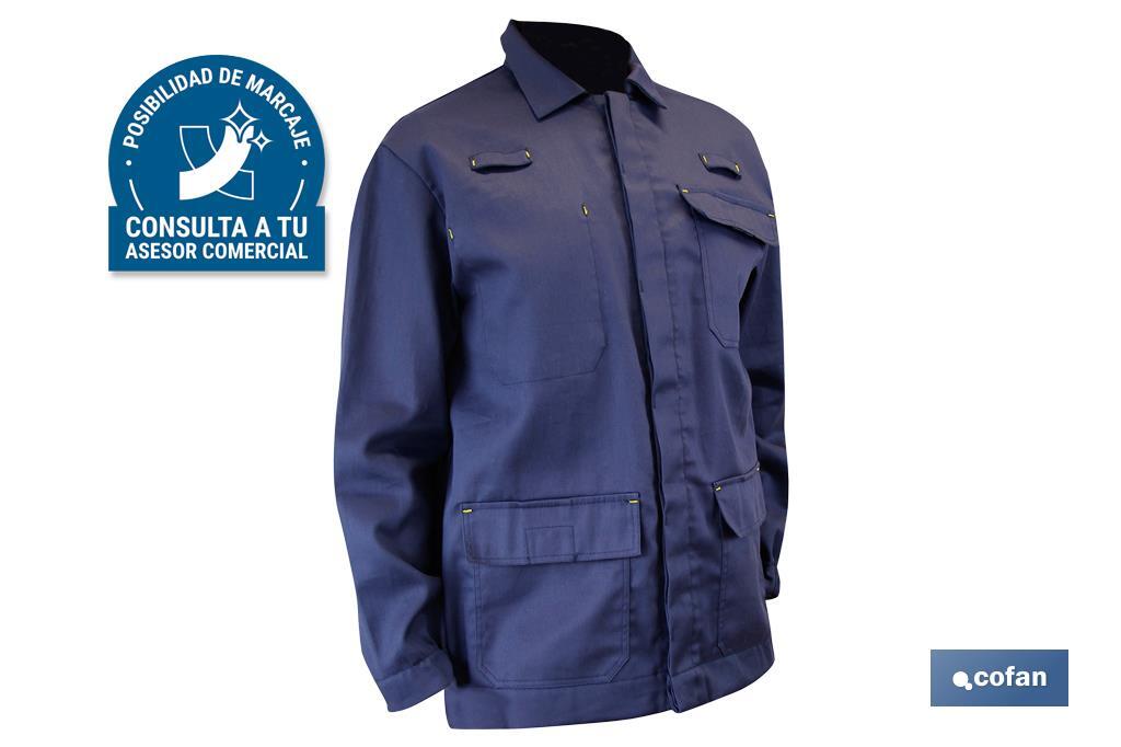 CHAQUETA TRABAJO MULTIRIESGO AZUL OSCURO MICA T-XXXL (PACK: 1 UDS) CHAQUETA TRABAJO MULTIRIESGO AZUL OSCURO MICA T-XXXL (PACK: 1 UDS)