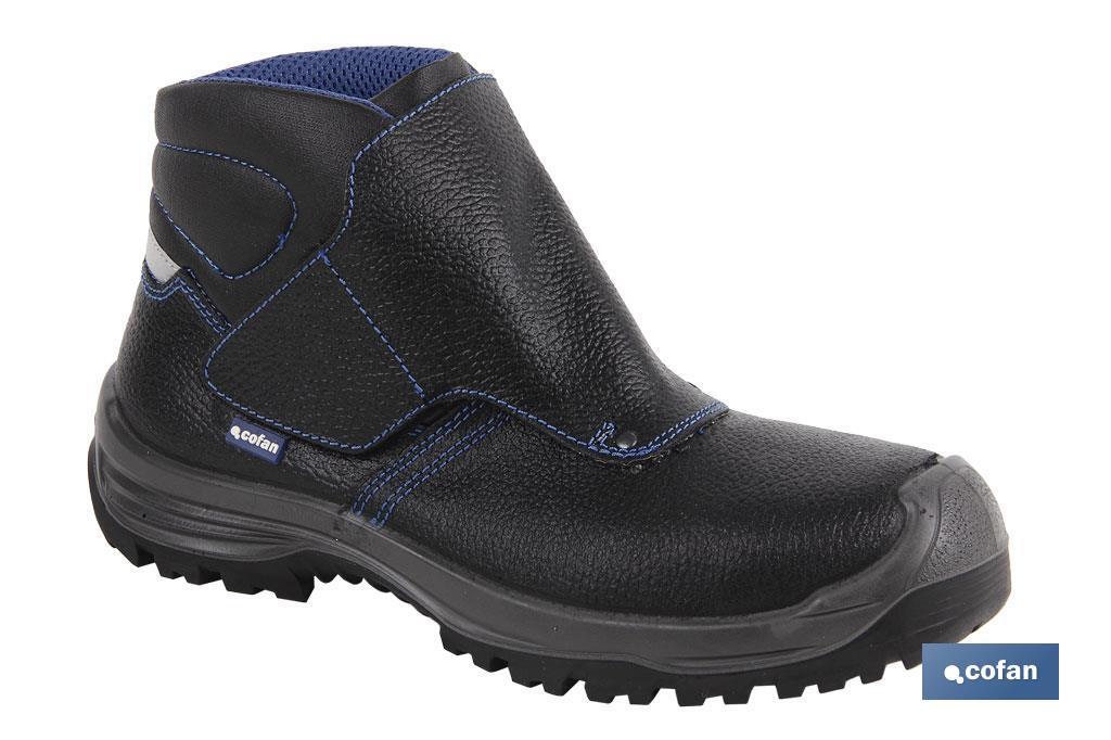 BOTA PIEL NEGRO CIERRE VELCRO S3 MODELO URIAN T 46 (PACK: 1 UDS) BOTA PIEL NEGRO CIERRE VELCRO S3 MODELO URIAN T 46 (PACK: 1 UDS)