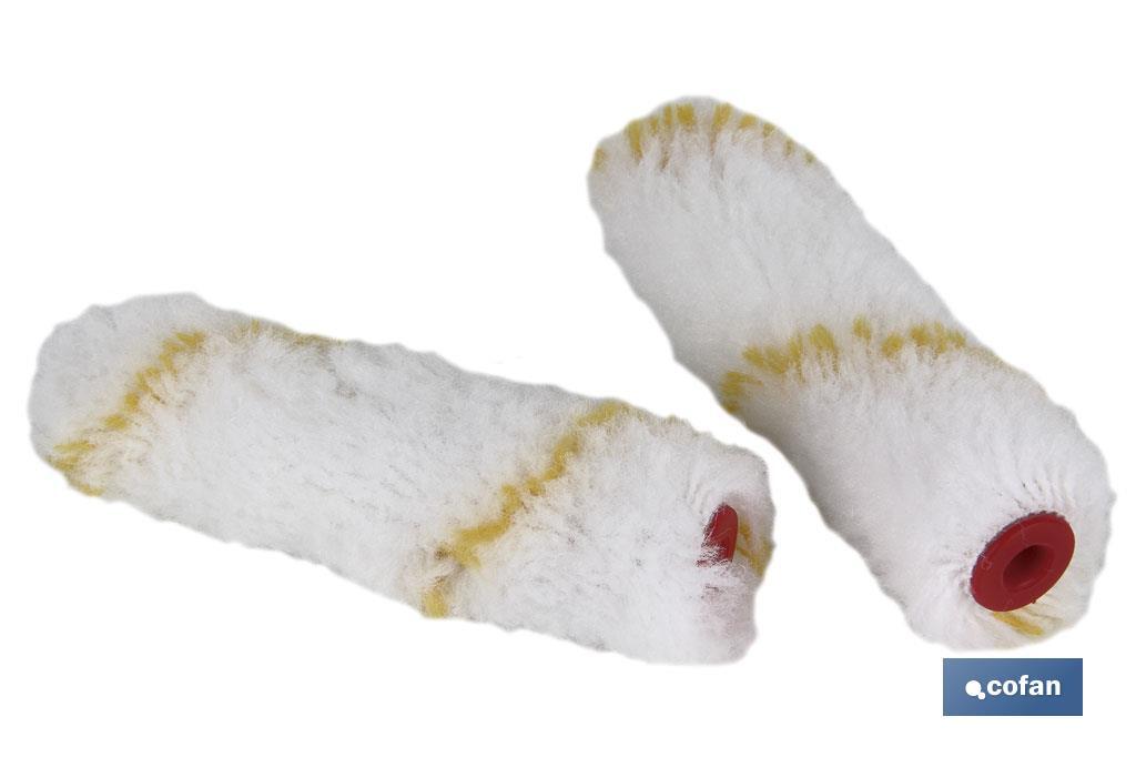 PACK 2 RECAMBIOS MINI RODILLO PAREDES LISAS 6CM (PACK: 1 UDS) PACK 2 RECAMBIOS MINI RODILLO PAREDES LISAS 6CM (PACK: 1 UDS)