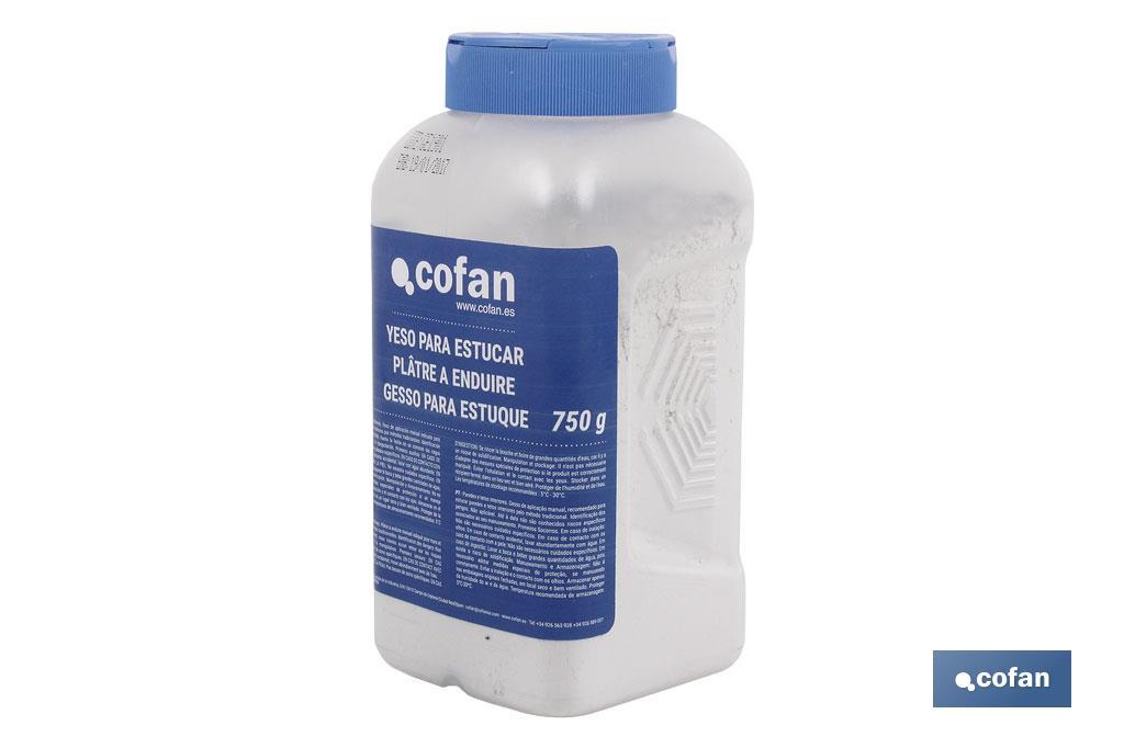 YESO ESTUCAR COFAN 750GR (PACK: 1 UDS) YESO ESTUCAR COFAN 750GR (PACK: 1 UDS)