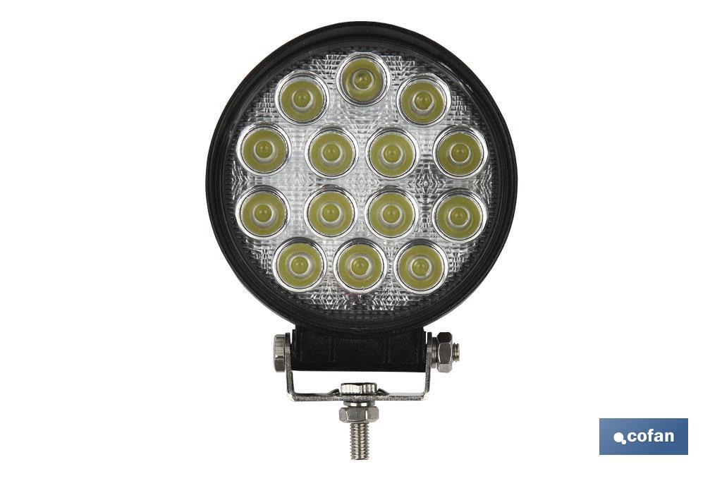 FARO TRABAJO 14 LED 2940Lm 6000K 42W, IP67 (10-30V) (PACK: 1 UDS) FARO TRABAJO 14 LED 2940Lm 6000K 42W, IP67 (10-30V) (PACK: 1 UDS)