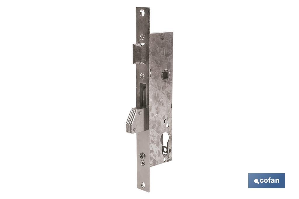 Cerradura Embutir Palanca D85E38 Níquel (L.Corta) (PACK: 1 UDS) Cerradura Embutir Palanca D85E38 Níquel (L.Corta) (PACK: 1 UDS)