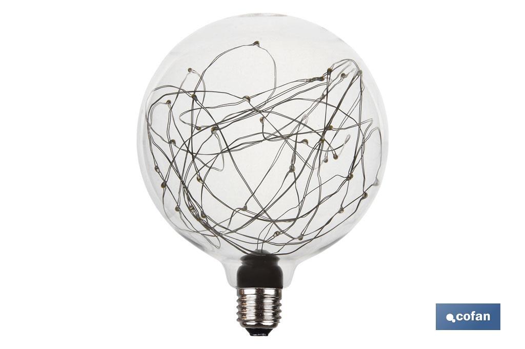BOMBILLA LED GLOBO ESTRELLAS E27 1,2W 50LM 2700K (PACK: 1 UDS) BOMBILLA LED GLOBO ESTRELLAS E27 1,2W 50LM 2700K (PACK: 1 UDS)