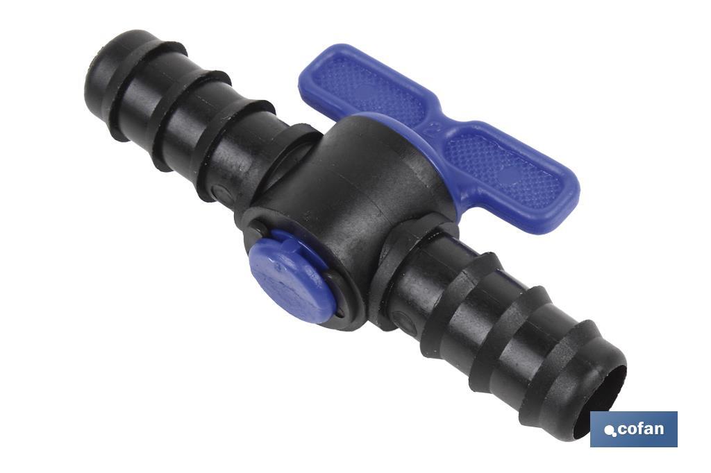 VALVULA PASO TUBO Ø16MM (PACK: 100 UDS) VALVULA PASO TUBO Ø16MM (PACK: 100 UDS)