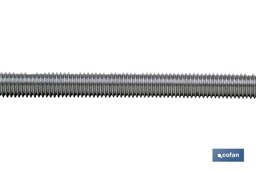 DIN 975 C-8.8 M-6  ZN (PACK: 50 UDS)