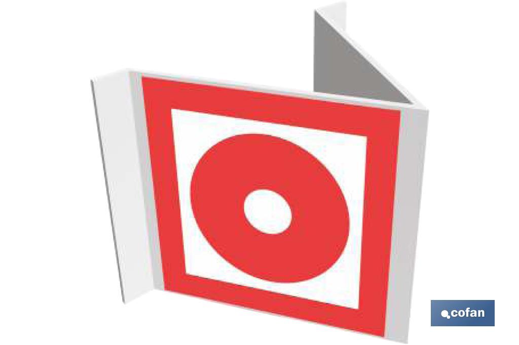 SEÑAL PANORAMICA LUMINISCENTE 210X210MM. (PACK: 1 UDS) SEÑAL PANORAMICA LUMINISCENTE 210X210MM. (PACK: 1 UDS)