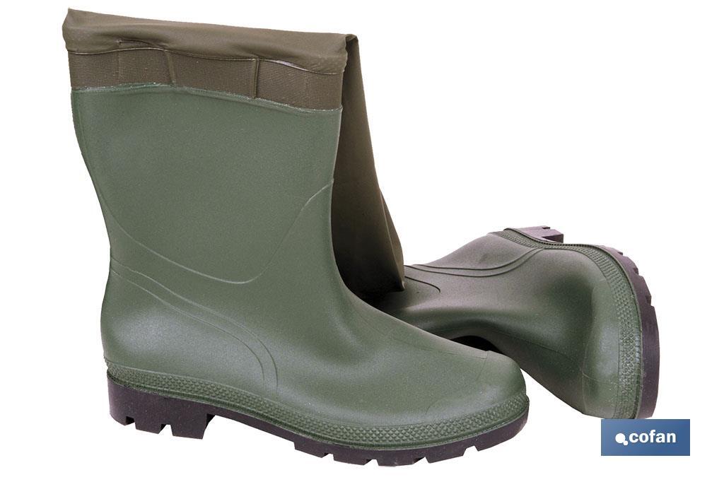 Bota de Agua con Peto | Vadeador | Fabricado PVC | Impermeable