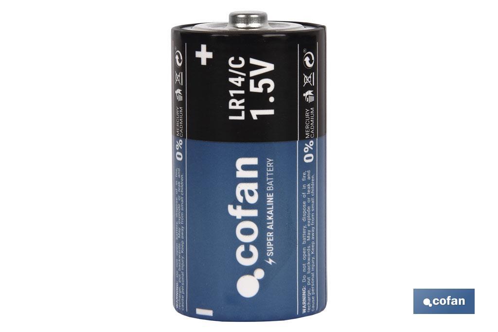 Pilas Alcalinas - LR14 C/1,5V